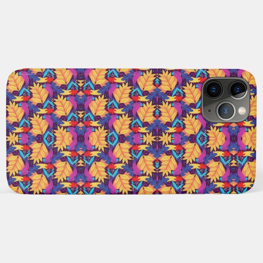 Colourful genetic pattern Case-Mate iPhoneケース (裏面(横))