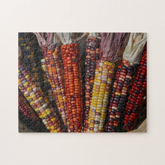 Colourful Harvest Corn ジグソーパズル (横)