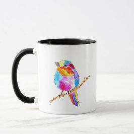 Colourful Little Bird マグカップ