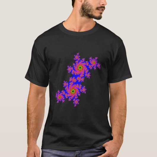 Colourful Mandelbrot Set - A Mathematical Masterpi Tシャツ (正面)
