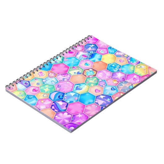 colourful notebook  ノートブック (左側)