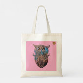 Colourful Owl Tote Bag トートバッグ (裏面)