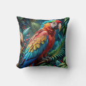 Colourful Parrot クッション (正面)