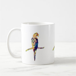 Colourful Parrot Mug コーヒーマグカップ