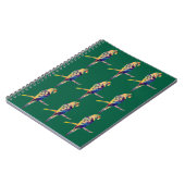 Colourful Parrot Notebook ノートブック (左側)