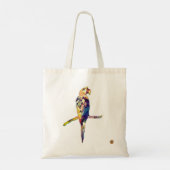Colourful Parrot Tote Bag トートバッグ (裏面)