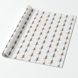 Colourful Parrot Wrapping Paper ラッピングペーパー