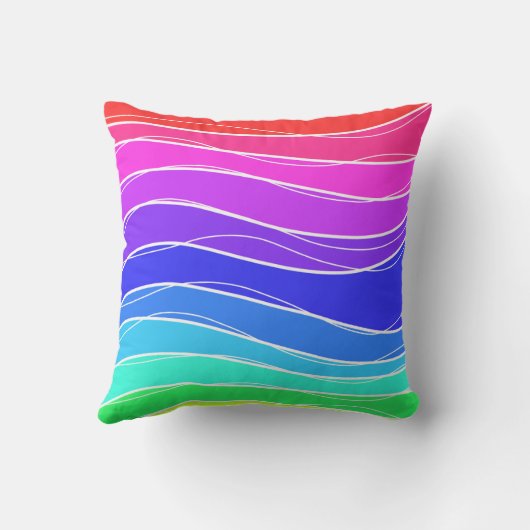 Colourful Pillow クッション (裏面)
