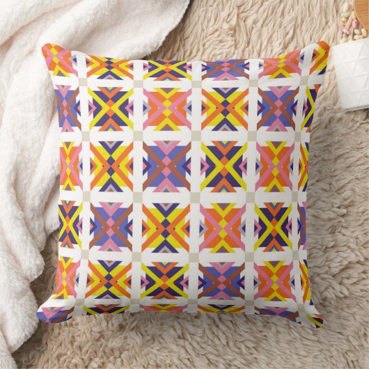 colourful pillow design  クッション (ブランケット)