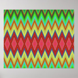 colourful poster design features a vibrant rainbow ポスター