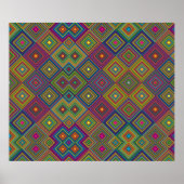 colourful poster design features a vibrant rainbow ポスター (正面)