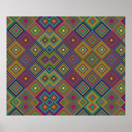 colourful poster design features a vibrant rainbow ポスター (正面)