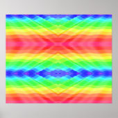 colourful poster design features a vibrant rainbow ポスター (正面)