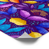 colourful poster design features a vibrant rainbow ポスター (角)