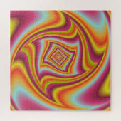 Colourful Psychedelic  Illusion Holographic ジグソーパズル (横)