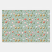 Colourful Ramadan & Eid Lantern Wrapping Paper ラッピングペーパーシート (正面3)