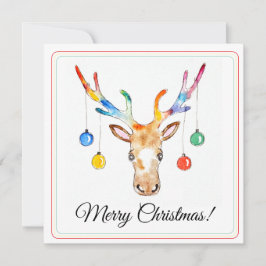 Colourful Reindeer シーズンカード