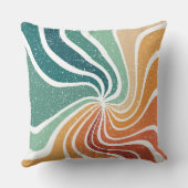 Colourful Retro Patterned Style クッション (裏面)