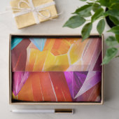 Colourful Rock Crystal Art Tissue Paper 薄葉紙 (ギフト)