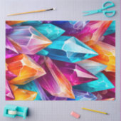 Colourful Rock Crystal Art Tissue Paper 薄葉紙 (クラフト)