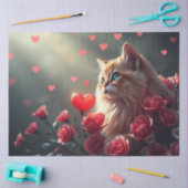 Colourful Romantic Cats Tissue Paper 薄葉紙 (クラフト)