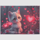 Colourful Romantic Cats Tissue Paper 薄葉紙 (正面)