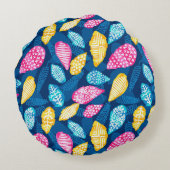 Colourful Round Pillow ラウンドクッション (裏面)