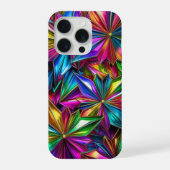 Colourful starbursts Phone Case iPhoneケース (裏面)