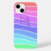 Colourful Striped Case-Mate iPhoneケース (裏面)