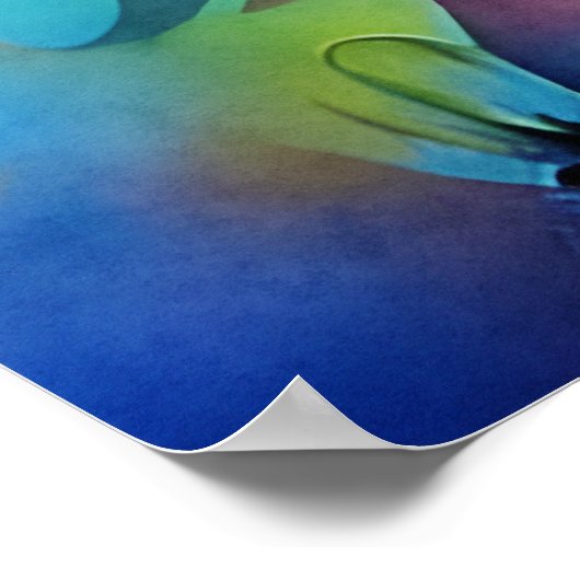 Colourful Sunflower ポスター (角)