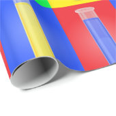 Colourful Test Tubes ラッピングペーパー (ロールコーナー)