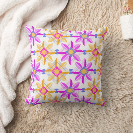 Colourful throw pillow design  クッション (ブランケット)