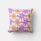 Colourful throw pillow design  クッション (正面)