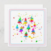 Colourful Trees シーズンカード (正面/裏面)