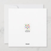 Colourful Trees シーズンカード (裏面)