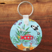 Colourful Underwater Scene  キーホルダー (裏面)
