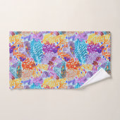 Colourful Underwater World バスタオルセット (ハンドタオル)