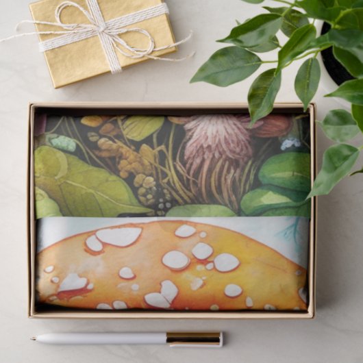 Colourful Wild MushroomsTissue Paper 薄葉紙 (ギフト)