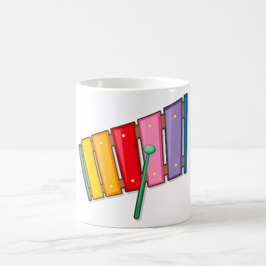 Colourful Xylophone Instrument Coffee Mug コーヒーマグカップ