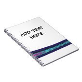 colourful zip design  ノートブック (右側)