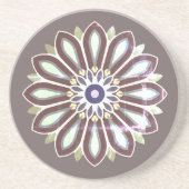 COLOURFULL FLOWER ART GIFT DAUGHTER MOM BOSS 2026 コースター (正面)