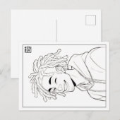 Colouring Post Card | Locs シーズンポストカード (正面/裏面)