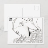 Colouring Post Card | Scholar シーズンポストカード (正面/裏面)