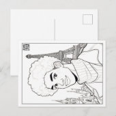 Colouring Post Card | Spring 18 シーズンポストカード (正面/裏面)