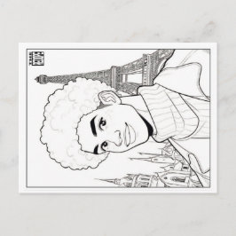 Colouring Post Card | Spring 18 シーズンポストカード