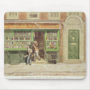 Colourmanの店、セントマーチンの車線1829年 マウスパッド