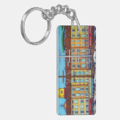 Colours of Saint-Tropez Keychain by Lisa Lorenz キーホルダー (正面左)