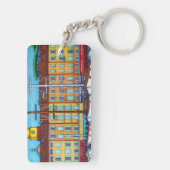 Colours of Saint-Tropez Keychain by Lisa Lorenz キーホルダー (裏面)