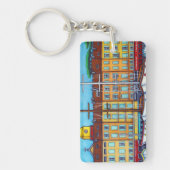 Colours of Saint-Tropez Keychain by Lisa Lorenz キーホルダー (正面)