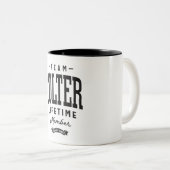 Colter Lifetimeメンバパーソナライズされたー名Colter ツートーンマグカップ (正面右)